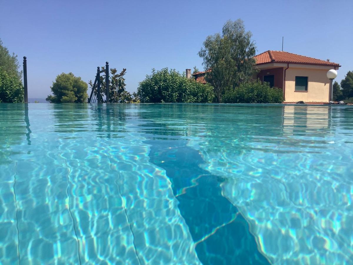 Amazing Villa With Views Sea In Παλιούρι Εξωτερικό φωτογραφία