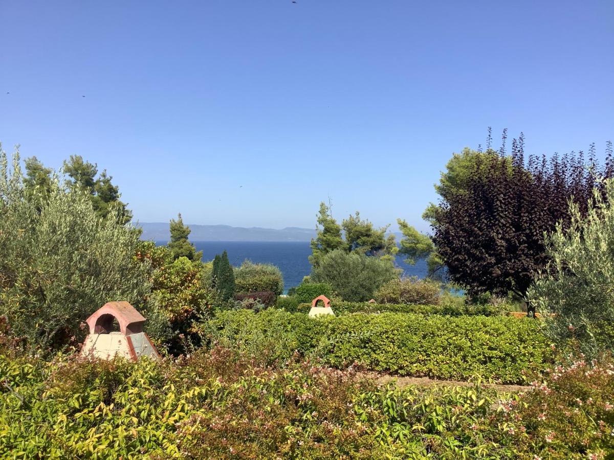 Amazing Villa With Views Sea In Παλιούρι Εξωτερικό φωτογραφία