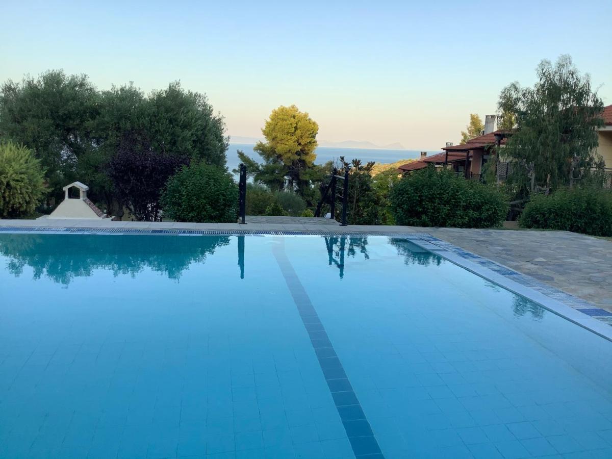 Amazing Villa With Views Sea In Παλιούρι Εξωτερικό φωτογραφία