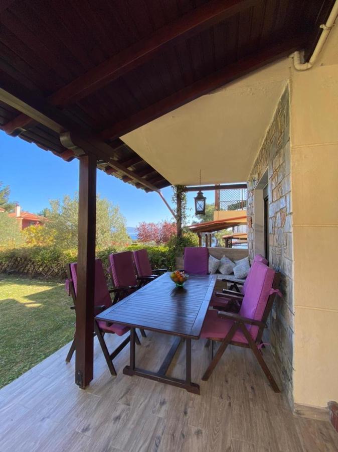Amazing Villa With Views Sea In Παλιούρι Εξωτερικό φωτογραφία